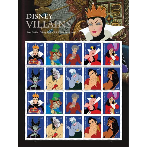 2017 Disney Villains Forever®Stamp | Tool Stamps US Postage Stamps