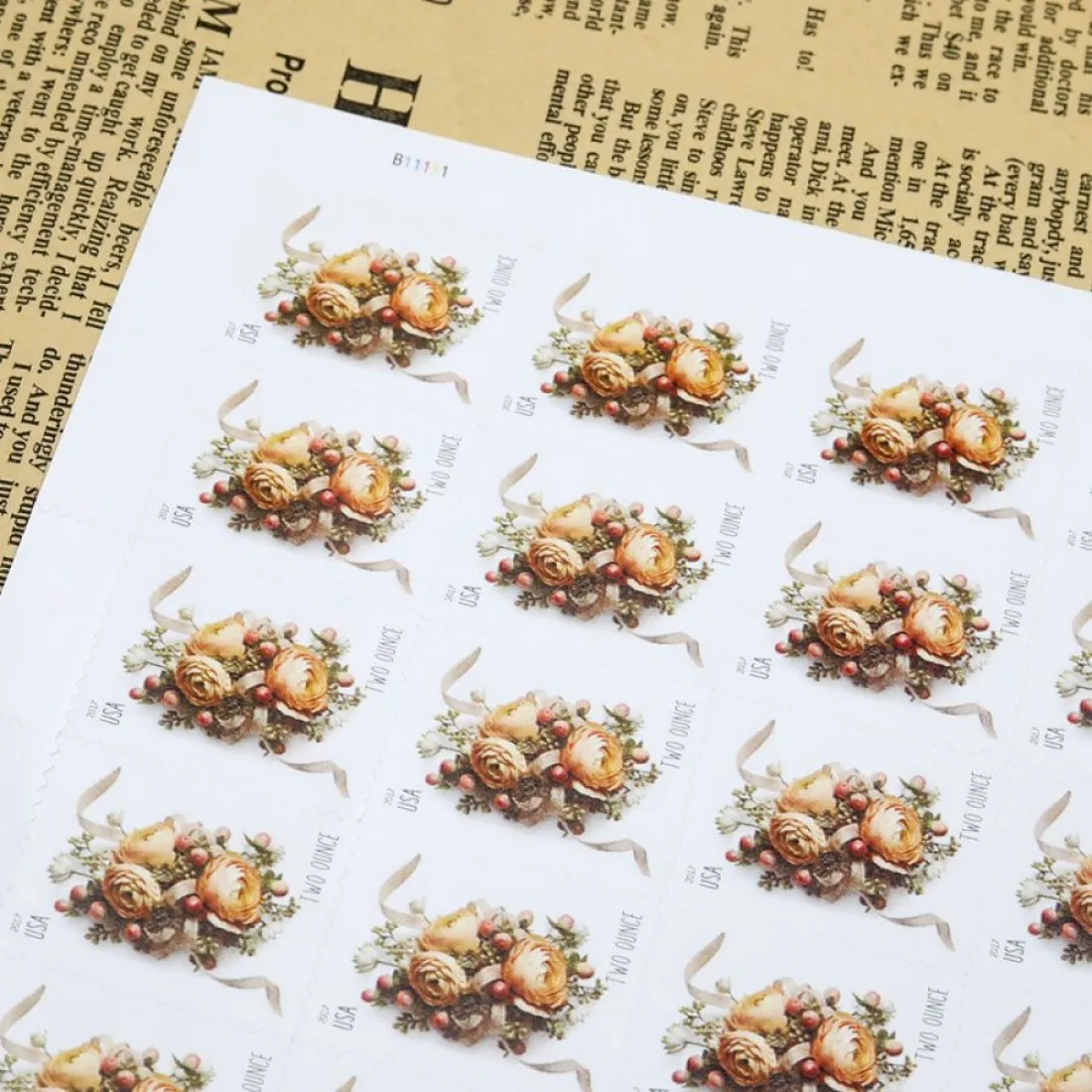 2017 Celebration Corsage Stamps | Tool Stamps US Postage Stamps