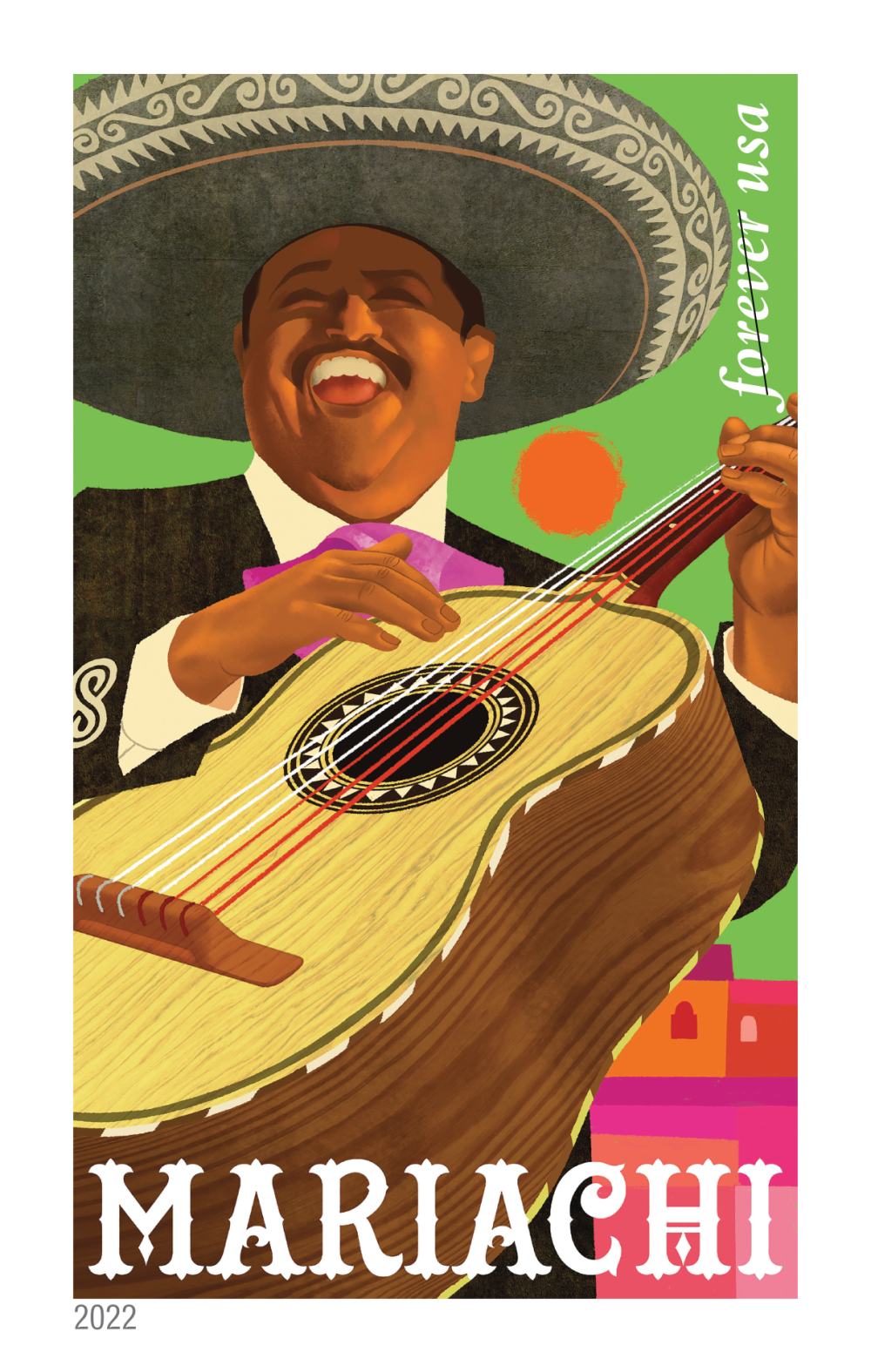 2022 Mariachi Stamps - Forever Stamps
