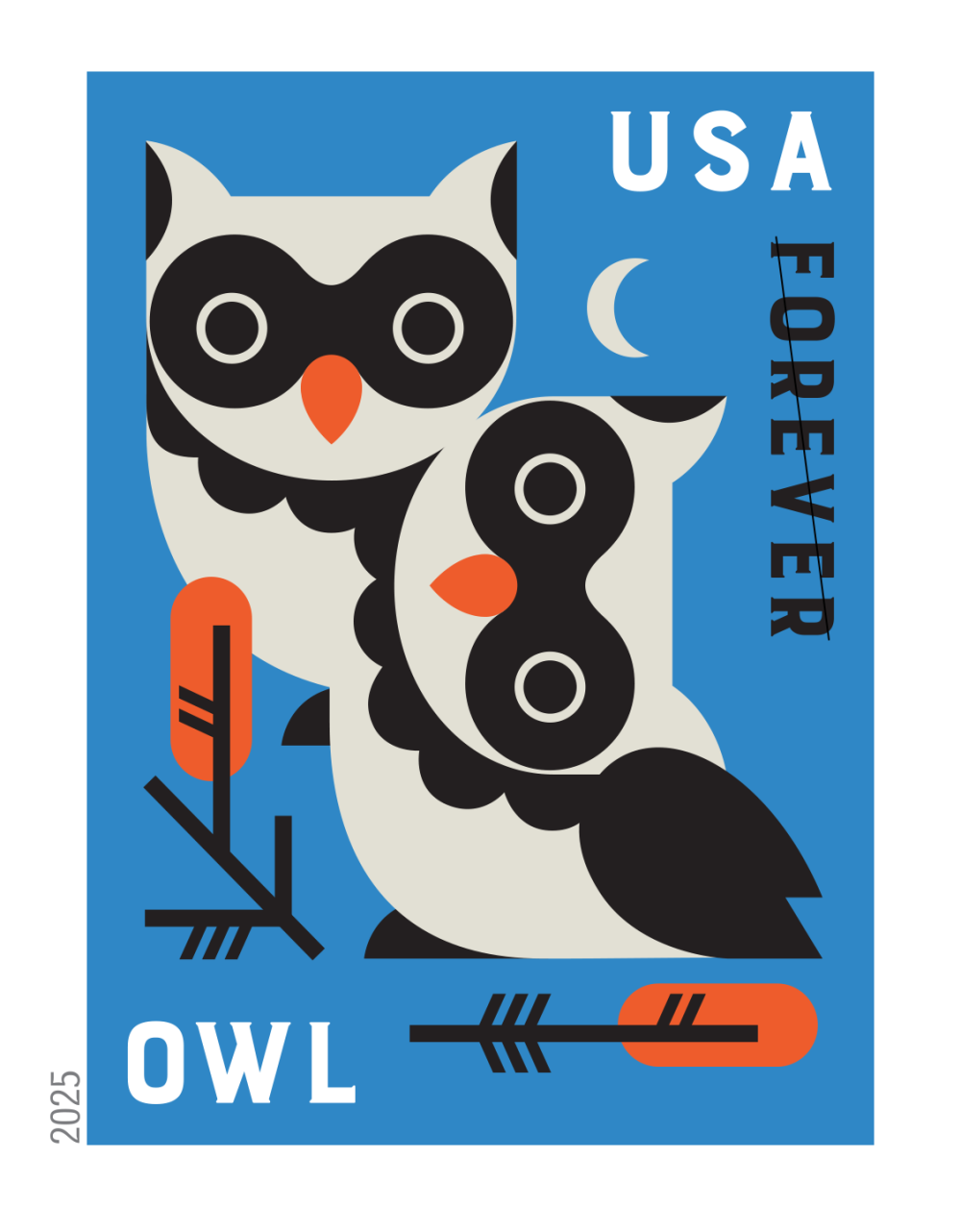 2025 Baby Wild Animals Stamps 100 pcs - Forever Stamps