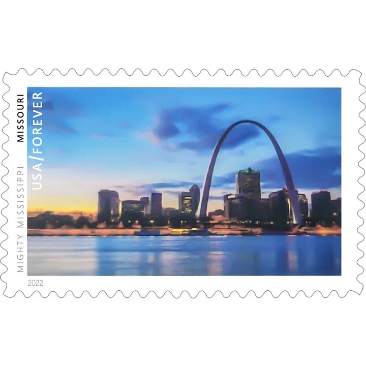 2022 Mighty Mississippi Stamps - Forever Stamps