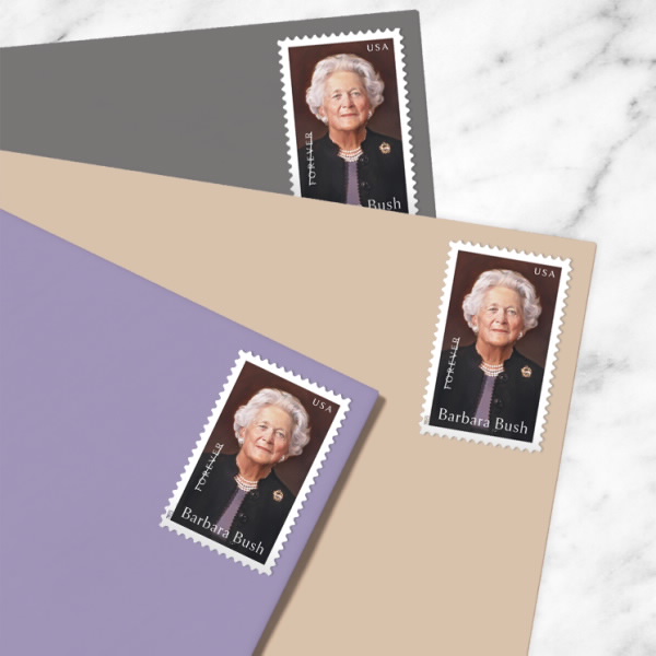2025 Barbara Bush Stamps 100 pcs - Forever Stamps
