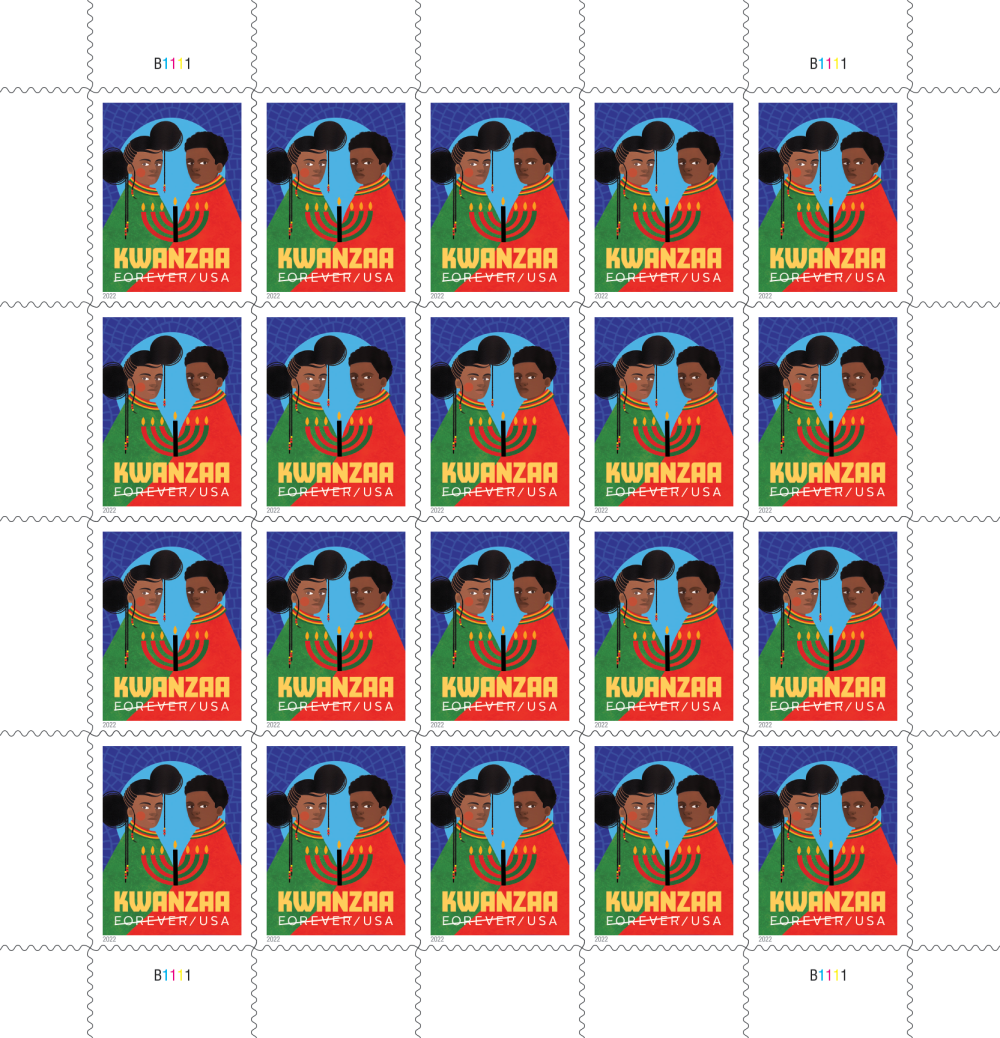 2022 kwanzaa Stamps - Forever Stamps
