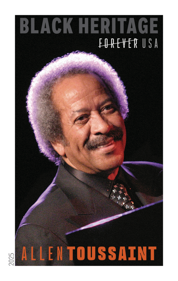2025 Allen Toussaint Stamps 100 pcs - Forever Stamps