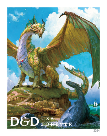 2024 Dungeons & Dragons Stamps - Forever Stamps
