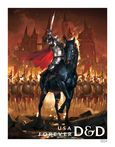 2024 Dungeons & Dragons Stamps - Forever Stamps