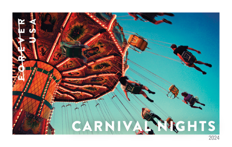 2024 Carnival Nights Stamps - Forever Stamps
